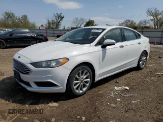 2017 Ford Fusion SE with VIN 3FA6P0HDXHR290701, listed as a Copart auction lot 53343935 with 148,068 mi miles and Salvage title. Bid and sale history available at DreamBid. Image 1.