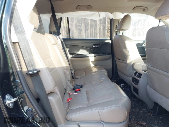 2020 Honda Pilot EX-L with VIN 5FNYF5H58LB016094, listed as a IAAI auction lot 41396607 with 117,317 mi miles. Bid and sale history available at carsss.com. Image 8.