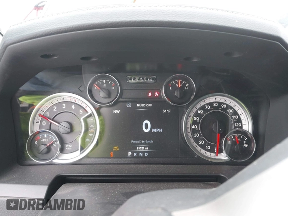 2018 Ram 2500 Laramie with VIN 3C6UR5NLXJG285897, listed as a IAAI auction lot 41644704 with 93,320 mi miles. Bid and sale history available at carsss.com. Image 7.