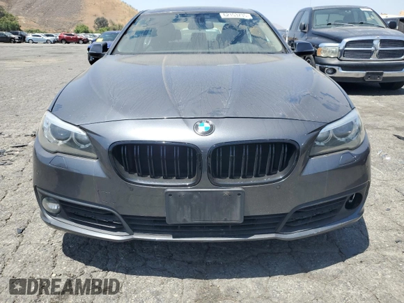 2016 BMW 5 Series 528i with VIN WBA5A5C5XGG347843, listed as a Copart auction lot 62153735 with 167,952 mi miles and Clean title. Bid and sale history available at DreamBid. Image 5.
