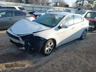 2015 Dodge Dart SXT with VIN 1C3CDFBB3FD172631, listed as a IAAI auction lot 41465717 with 1 mi miles. Bid and sale history available at carsss.com. Image 2.