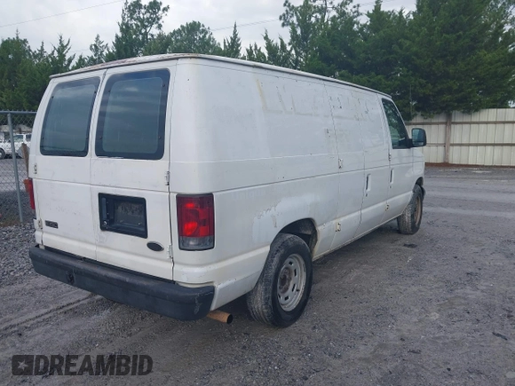 2005 Ford Econoline Cargo with VIN 1FTRE14W65HA89689, listed as a IAAI auction lot 42607059 with 260,935 mi miles and . Bid and sale history available at DreamBid. Image 4.