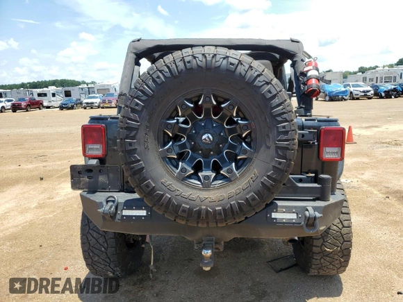 2018 Jeep Wrangler JK Unlimited Sport S with VIN 1C4BJWDG6JL875857, listed as a Copart auction lot 62903474 with 56,208 mi miles and Salvage Title. Bid and sale history available at carsss.com. Image 6.