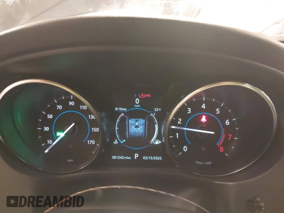 2018 Jaguar F-Pace 30t R-Sport with VIN SADCL2GX8JA281161, listed as a IAAI auction lot 41697529 with 81,242 mi miles and . Bid and sale history available at DreamBid. Image 7.