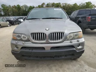2005 BMW X5 3.0i with VIN 5UXFA13515LY13081, listed as a Copart auction lot 50143825 with 150,035 mi miles and Clean Title. Bid and sale history available at carsss.com. Image 5.