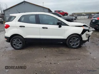 2021 Ford EcoSport S with VIN MAJ3S2FE8MC405765, listed as a IAAI auction lot 41913832 with 63,293 mi miles and . Bid and sale history available at DreamBid. Image 13.