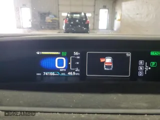 2017 Toyota Prius Two with VIN JTDKARFU0H3041193, listed as a Copart auction lot 53098965 with 74,166 mi miles and Salvage Title. Bid and sale history available at carsss.com. Image 9.