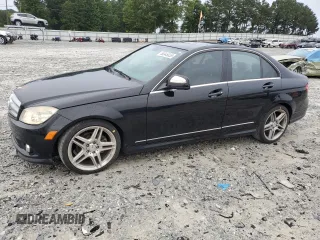 2008 Mercedes-Benz C 300 Sport with VIN WDDGF54X58F111191, listed as a Copart auction lot 58345335 with 181,634 mi miles and Salvage title. Bid and sale history available at DreamBid. Image 1.