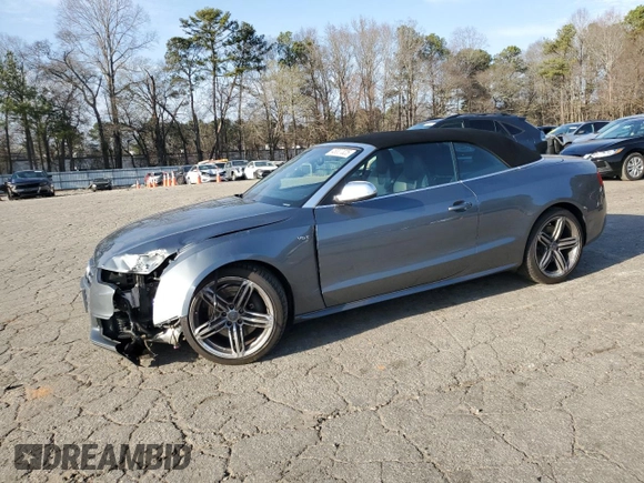 2014 Audi S5 Premium Plus z VIN WAUCGAFH1EN003671, wystawiony jako Copart lot #48007325 z przebiegiem 73 666 mil mil oraz Szkody całkowita. Historia ofert i sprzedaży dostępna na DreamBid. Obrazek 1.