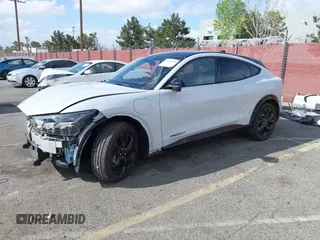 2023 Ford Mustang Mach-E Premium with VIN 3FMTK3R75PMA92248, listed as a IAAI auction lot 41906360 with 10,096 mi miles and . Bid and sale history available at DreamBid. Image 2.
