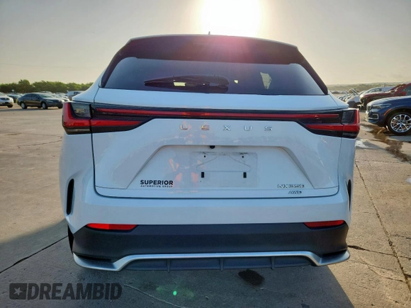 2022 Lexus NX 350 F Sport with VIN JTJKGCEZXN5003962, listed as a Copart auction lot 61621075 with 32,221 mi miles and Salvage title. Bid and sale history available at DreamBid. Image 6.