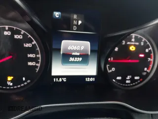 2019 Mercedes-Benz GLC with VIN WDC0J6EB0KF637507, listed as a IAAI auction lot 41762151 with 36,339 mi miles. Bid and sale history available at carsss.com. Image 7.