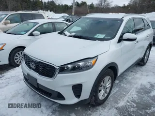 2019 Kia Sorento LX with VIN 5XYPGDA39KG452763, listed as a IAAI auction lot 41585609 with 71,503 mi miles. Bid and sale history available at carsss.com. Image 17.