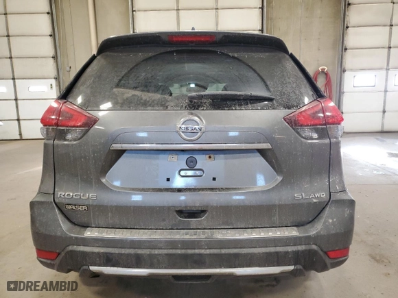 2017 Nissan Rogue SL with VIN 5N1AT2MVXHC772167, listed as a Copart auction lot 43344875 with 96,086 mi miles and Salvage Title. Bid and sale history available at carsss.com. Image 6.