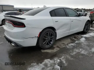 2019 Dodge Charger SXT with VIN 2C3CDXJG6KH730441, listed as a Copart auction lot 87877955 with 50,892 mi miles and Salvage Title. Bid and sale history available at DreamBid. Image 3.