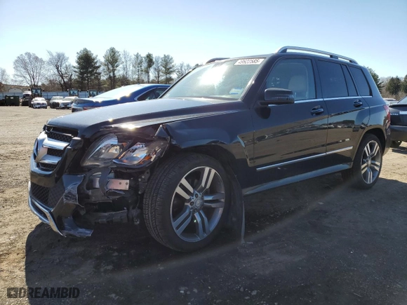 2013 Mercedes-Benz GLK-Class GLK 350 with VIN WDCGG8JB4DF998224, listed as a Copart auction lot 49622585 with 106,869 mi miles and Salvage Title. Bid and sale history available at carsss.com. Image 1.