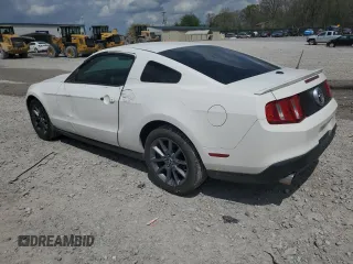 2011 Ford Mustang V6 with VIN 1ZVBP8AM0B5121747, listed as a Copart auction lot 51625565 with 113,654 mi miles and Salvage Title. Bid and sale history available at carsss.com. Image 2.