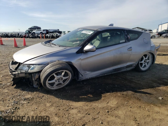 2012 Honda CR-Z with VIN JHMZF1C43CS000138, listed as a Copart auction lot 81556204 with 162,160 mi miles and Salvage Title. Bid and sale history available at carsss.com. Image 1.