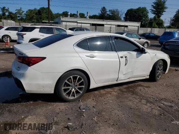 2017 Acura TLX V6 w/Technology Pkg with VIN 19UUB3F5XHA002765, listed as a Copart auction lot 59081245 with 132,618 mi miles and Salvage title. Bid and sale history available at DreamBid. Image 3.