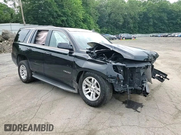 2018 Chevrolet Tahoe LT with VIN 1GNSKBKC3JR130820, listed as a Copart auction lot 60369785 with Not provided miles and Salvage title. Bid and sale history available at DreamBid. Image 14.