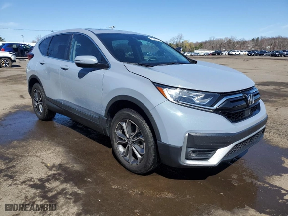 2021 Honda CR-V EX with VIN 5J6RW2H56MA002976, listed as a Copart auction lot 51497165 with 31,643 mi miles and Salvage Title. Bid and sale history available at carsss.com. Image 4.