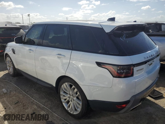 2019 Land Rover Range Rover Sport SE with VIN SALWG2RK2KA867072, listed as a Copart auction lot 76690154 with 59,287 mi miles and Non Repairable. Bid and sale history available at DreamBid. Image 2.