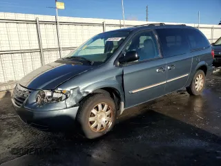 2007 Chrysler Town & Country LWB Touring with VIN 2A8GP54L67R217489, listed as a Copart auction lot 88313915 with 100,321 mi miles and Salvage Title. Bid and sale history available at carsss.com. Image 1.