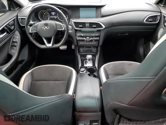 2017 Infiniti QX30 Sport with VIN SJKCH5CP1HA037086, listed as a Copart auction lot 53466314 with 68,899 mi miles and Salvage Title. Bid and sale history available at carsss.com. Image 8.
