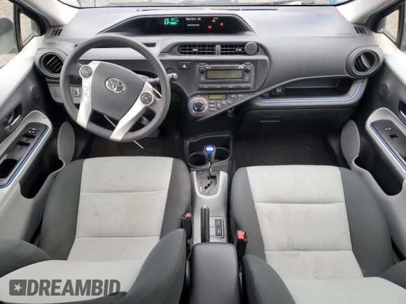 2013 Toyota Prius One with VIN JTDKDTB30D1550028, listed as a Copart auction lot 50266995 with 63,909 mi miles and Salvage Title. Bid and sale history available at carsss.com. Image 8.