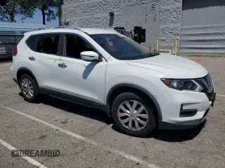 2017 Nissan Rogue S with VIN KNMAT2MT9HP579486, listed as a Copart auction lot 58251125 with 106,862 mi miles and Salvage title. Bid and sale history available at DreamBid. Image 4.