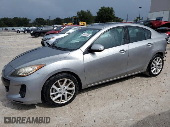 2012 Mazda 3 s Touring with VIN JM1BL1V58C1575388, listed as a Copart auction lot 79619744 with 132,627 mi miles and Salvage Title. Bid and sale history available at carsss.com. Image 1.