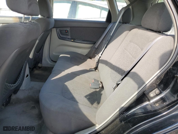 2005 Kia Spectra with VIN KNAFE161155153320, listed as a Copart auction lot 55231794 with 149,492 mi miles and Salvage Title. Bid and sale history available at carsss.com. Image 10.