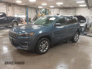 2020 Jeep Cherokee Latitude Plus with VIN 1C4PJMLB2LD523534, listed as a IAAI auction lot 41942131 with 66,676 mi miles and . Bid and sale history available at DreamBid. Image 2.