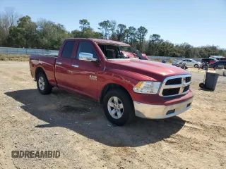 2013 Ram 1500 Tradesman with VIN 1C6RR6FG6DS594471, listed as a Copart auction lot 48345655 with 165,363 mi miles and Salvage title. Bid and sale history available at DreamBid. Image 4.