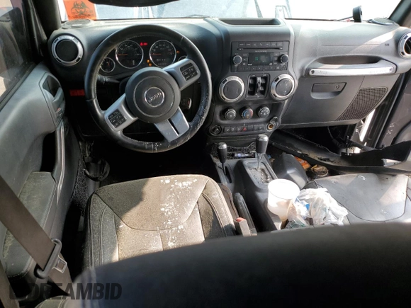 2016 Jeep Wrangler Unlimited Rubicon с VIN 1C4BJWFG1GL183933, выставлен на аукционе Copart как лот 58502105 с пробегом 110 764 миль миль и Списание • Salvage title. История ставок и продаж доступна на DreamBid. Изображение 8.