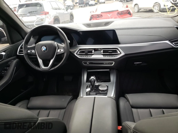 2019 BMW X5 xDrive40i with VIN 5UXCR6C53KLL09121, listed as a Copart auction lot 40555843 with 54,041 mi miles. Bid and sale history available at carsss.com. Image 8.