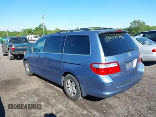 2007 Honda Odyssey EX-L with VIN 5FNRL38707B051950, listed as a IAAI auction lot 42175286 with 125,818 mi miles. Bid and sale history available at carsss.com. Image 3.