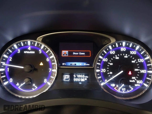 2020 Infiniti QX60 Luxe with VIN 5N1DL0MM4LC540617, listed as a IAAI auction lot 42232162 with 57,866 mi miles and . Bid and sale history available at DreamBid. Image 7.