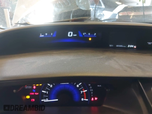2013 Honda Civic LX with VIN 19XFB2F51DE281760, listed as a IAAI auction lot 41649800 with 81,005 mi miles and . Bid and sale history available at DreamBid. Image 7.