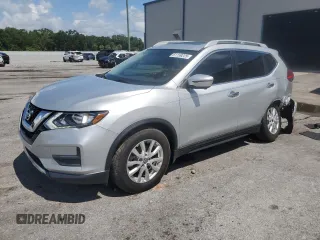 2017 Nissan Rogue SV with VIN 5N1AT2MT9HC769064, listed as a Copart auction lot 61159225 with 92,926 mi miles and Salvage title. Bid and sale history available at DreamBid. Image 1.