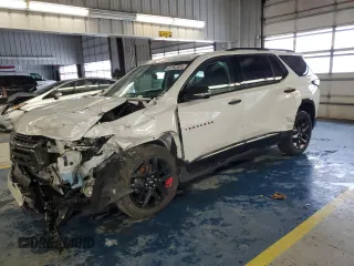 2020 Chevrolet Traverse Premier with VIN 1GNEVKKW0LJ181739, listed as a Copart auction lot 87262924 with 138,032 mi miles and Salvage Title. Bid and sale history available at carsss.com. Image 1.