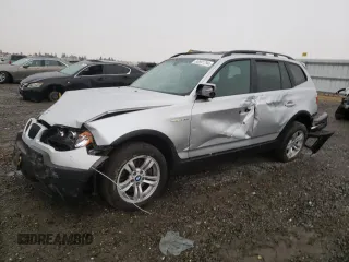 2005 BMW X3 3.0i with VIN WBXPA93415WD23417, listed as a Copart auction lot 80691794 with Not provided miles and Salvage title. Bid and sale history available at DreamBid. Image 1.