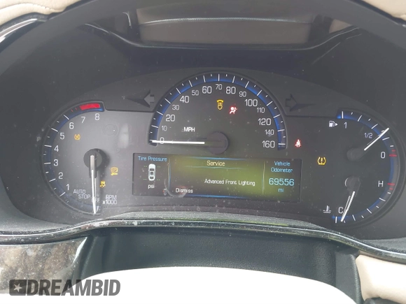2016 Cadillac CTS Luxury Collection AWD with VIN 1G6AX5SX6G0113312, listed as a IAAI auction lot 41700302 with 69,556 mi miles and . Bid and sale history available at DreamBid. Image 7.