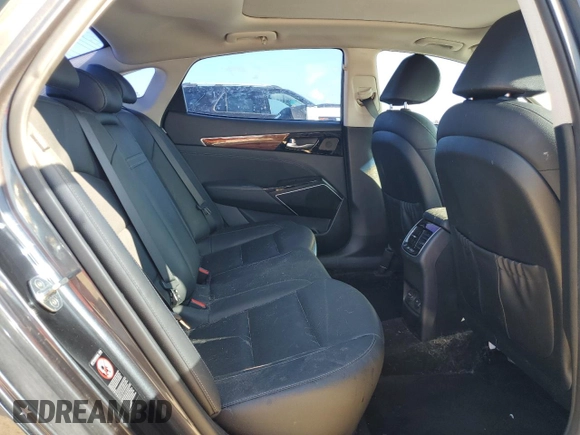 2017 Kia Cadenza Premium with VIN KNALC4J1XH5090028, listed as a Copart auction lot 74436984 with 50,916 mi miles and Salvage Title. Bid and sale history available at carsss.com. Image 10.