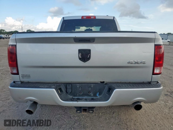 2012 Ram 1500 Express with VIN 1C6RD7FT4CS342153, listed as a Copart auction lot 62348175 with 151,528 mi miles and Salvage title. Bid and sale history available at DreamBid. Image 6.