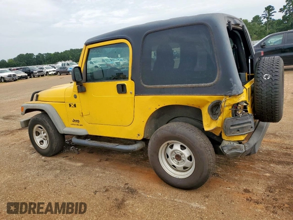 2004 Jeep Wrangler X с VIN 1J4FA39S34P745300, выставлен на аукционе Copart как лот 65454595 с пробегом 57 920 миль миль и Списание • Salvage title. История ставок и продаж доступна на DreamBid. Изображение 2.