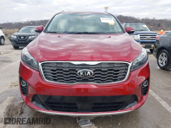 2019 Kia Sorento EX V6 with VIN 5XYPHDA54KG472174, listed as a IAAI auction lot 41509308 with 41,463 mi miles. Bid and sale history available at carsss.com. Image 13.