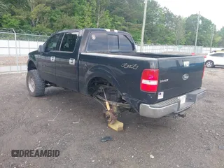 2004 Ford F-150 XLT with VIN 1FTPW145X4FA33342, listed as a IAAI auction lot 42243447 with 177,787 mi miles and . Bid and sale history available at DreamBid. Image 3.