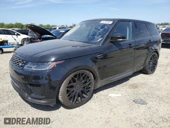 2018 Land Rover Range Rover Sport SE with VIN SALWG2RK9JA405574, listed as a Copart auction lot 54240505 with 74,537 mi miles and Clean Title. Bid and sale history available at carsss.com. Image 1.
