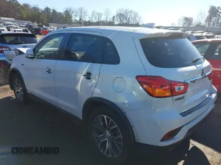2019 Mitsubishi Outlander Sport SE 2.0 with VIN JA4AP4AU2KU010687, listed as a IAAI auction lot 41173252 with 157,259 mi miles. Bid and sale history available at carsss.com. Image 3.